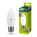 Лампа светодиодная Свеча 11Вт E27 6500K 180-240В Ergolux LED-C35-11W-E27-6K