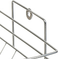 Полка для ванной металл, настенная, угловая, 21х21х22.5 см, ПУ-пр-008 - фото 3