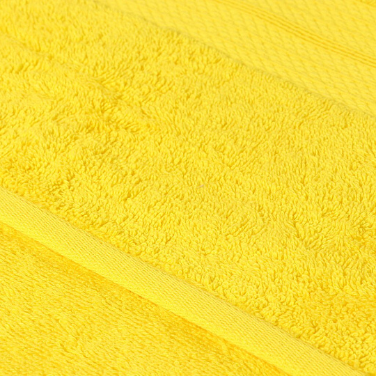 Полотенце банное 50х90 см, 100% хлопок, 540 г/м2, Dobby Mdm, Anilsan, ярко-желтое, Турция, 20505090