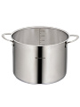Кастрюля нержавеющая сталь, 8 л, крышка стекло, Daniks, Профессионал, GS-01338-24HCA, индукция - фото 4