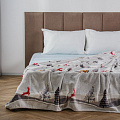Плед 1,5-сп, 150х220 см, велсофт, 100%пэ, Silvano, Новогодняя сказка - фото 3