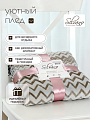 Плед евро, 200х220 см, велсофт жаккард, 100% полиэстер, Silvano, Ombre, коричневый, 200/001-OMB/LA - фото 5