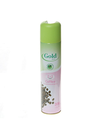 Освежитель воздуха Gold Wind, 300 мл, Coffee, 2454