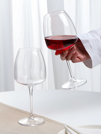 Бокал для вина, 610 мл, стекло, 6 шт, Bohemia, Anser, 91L/1SF00/0/00000/610-664