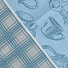 Полотенце кухонное, 50х70 см, Cleanelly Teiera ПЦ-502-2738, голубое - фото 2