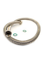 Подводка для газа 1/2''х1 м, г-г, сильфон, ELKA