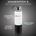 Термос нержавеющая сталь, 0.8 л, Daniks, колба нержавеющая сталь, черно-белый, SL-098-1 - фото 4