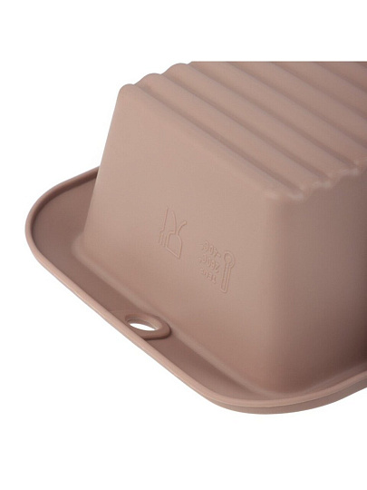 Форма для запекания силикон, 12.5х23х6 см, 0.9 л, прямоугольная, Satoshi, Алион, 856-108