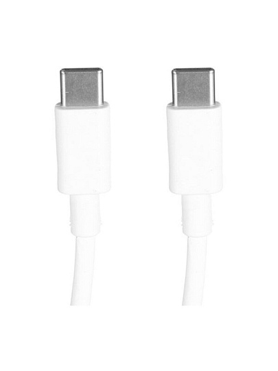 Кабель USB USB, MB mObility, Type-C to Type-C, 3 А, белый, УТ000024525