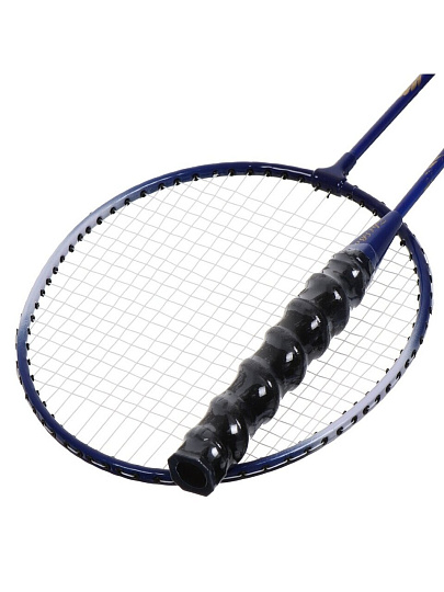 Ракетки для бадминтона 2 шт, 63х19 см, чехол, в ассортименте, Y9-302