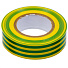 Изолента ПВХ, 19 мм, 150 мкм, желто-зеленая, 20 м, эластичная, Bartex, Pro - фото 2