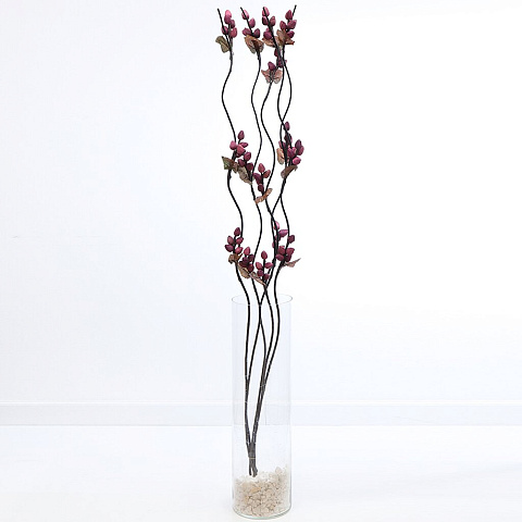 Цветок искусственный декоративный Тинги Композиция Жимолость