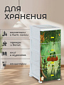 Комод детский 4 ящика, Дракон, 38х47х98 см, белый, Росспласт, РП-451 - фото 4