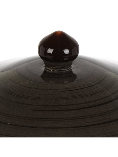 Супник керамика, 2.3 л, 25.3х20.3х16.8 см, Графит, Y4-9035