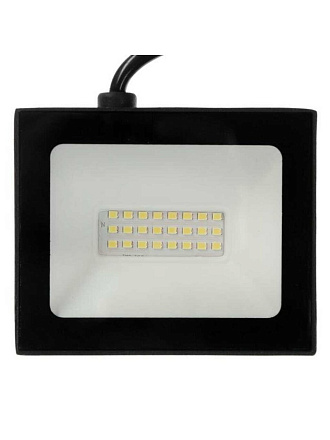 Прожектор светодиодный Smartbuy, FL SMD LIGHT, 30 Вт, 6500 К, черный, SBL-FLLight-30-65K