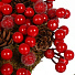 Подсвечник 1 свеча, 24 см, с ягодами, для свечи до 9 см, SYSGZSA-4623021 - фото 3