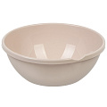 Миска пластик, круглая, 30.8х11.7 см, 5 л, с крышкой, Pastel, Plast team, PT107611591, персиковая - фото 2