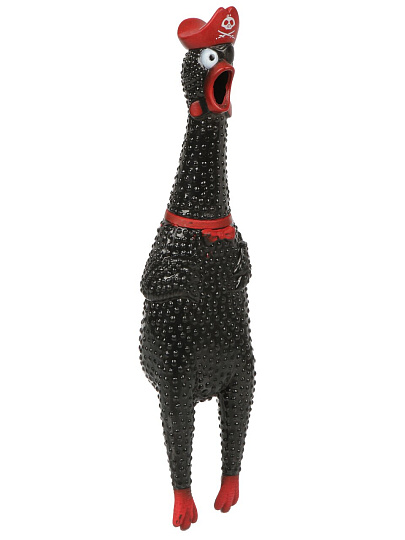 Игрушка для животных пищащая курица, 38х9 см, в ассортименте, Y4-11412