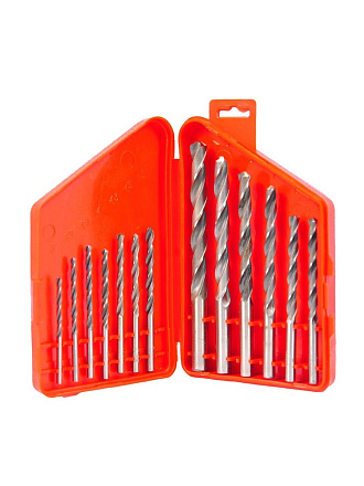 Набор сверл по металлу, 13 шт, ВИЗ, №3, 3-10 мм, 01546
