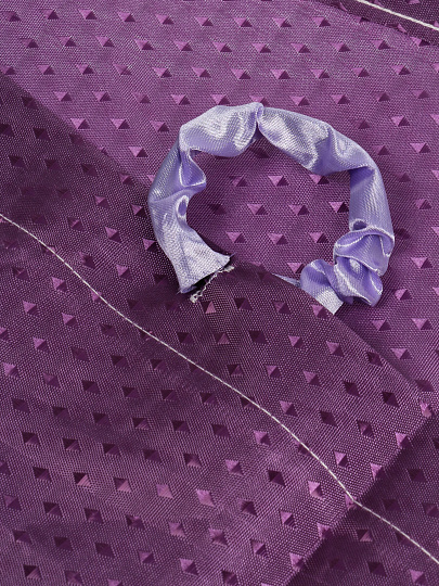 Штора для ванн 180х180 см, ПЭ, Бордовый однотонный, с кольцами, Y4-11144