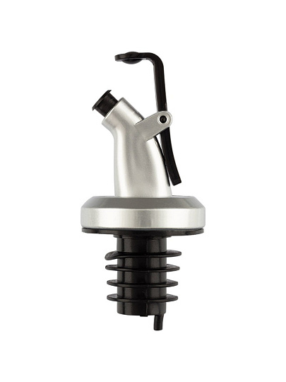 Пробка для бутылки, 7.5 см, с дозатором, 2 шт, навеска, Mallony, Oliva, 985988