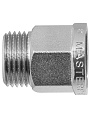 Удлинитель 1/2'', г-ш, никель, латунь, 20 мм, шестигранный, MasterProf - фото 3