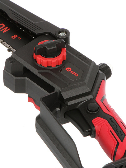 Пила цепная аккумуляторная, Edon, длина шины 24 см, 46 звеньев, Super NS-21/8BL, 21 В, 2 АКБх2.0 Ач