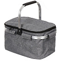 Сумка-холодильник UV-3-015/1 серая, 48х27х24 см, 30 л