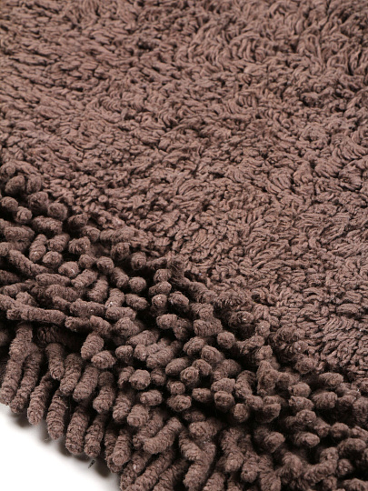 Коврик для ванной хлопок, 0.5Х0.8 м, графит buble, Silvano, Лиона