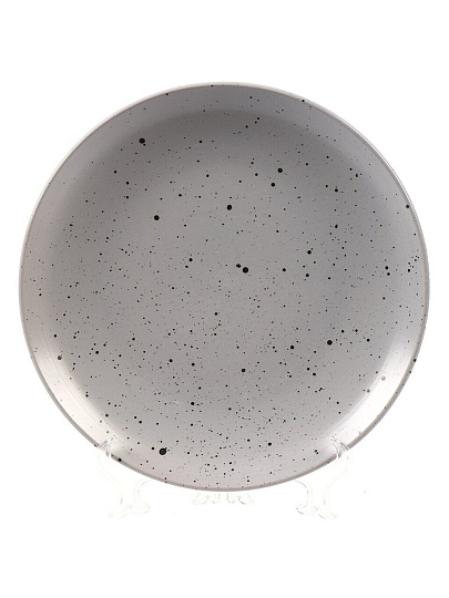 Тарелка обеденная, керамика, 27 см, круглая, Латте, Daniks, TC23S003268-L