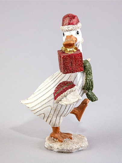 Статуэтка полистоун, Гусь, 10х9.5х16 см, Lefard, 162-1254