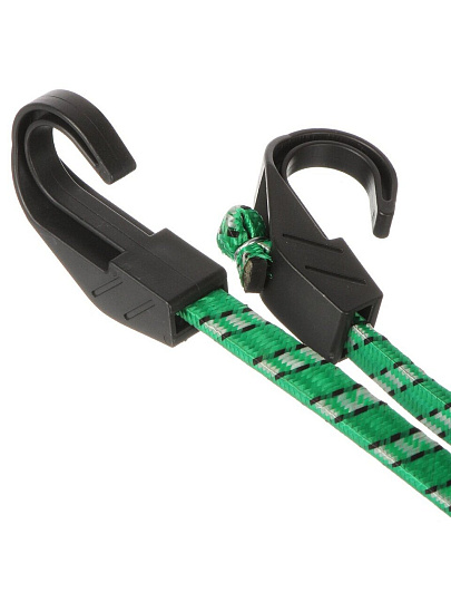 Стяжка для груза 2 шт, 0.8 м, с пластиковыми крюками, Nova Bright, 47796