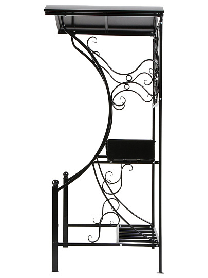 Мангал 2100х1125х1000 мм, 3 мм, разборный, с крышей, 20020099, Классика