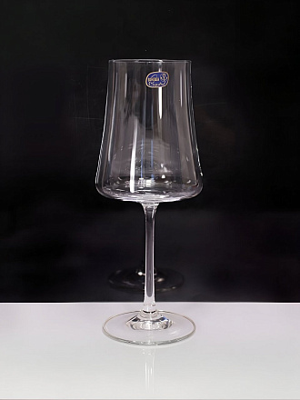 Бокал для вина, 460 мл, стекло, 4 шт, Bohemia, Экстра, 40862/460/4