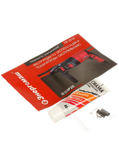 Набор Перфоратор Энергомаш, SDS-Plus, 1000 Вт, 3.2 Дж, 3 режима, с кейсом, 26 мм, 0-5300 уд/мин + УШМ, 125 мм, 1000 Вт, тонкая рукоять, Kombo 1