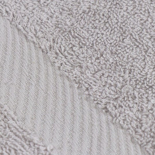 Полотенце банное 70х140 см, 100% хлопок, 460 г/м2, Авангард, Bella Carine, серое, Турция, FT-2-70-1937