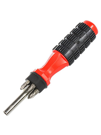 Отвертка усиленная, 7 предметов, Bartex, SL PH PZ, антискользящая двухкомпонентная, CrV сталь, SCDC-6