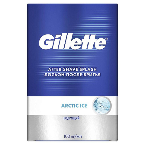 Лосьон после бритья, Gillette, Arctic Icet, бодрящий, 100 мл, GLS-81472550