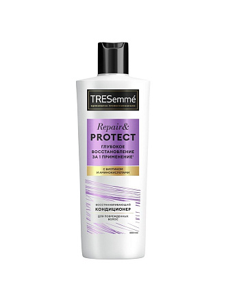 Кондиционер для сухих и поврежденных волос, TRESemme, Repair and Protect, восстанавливающий, 400 мл