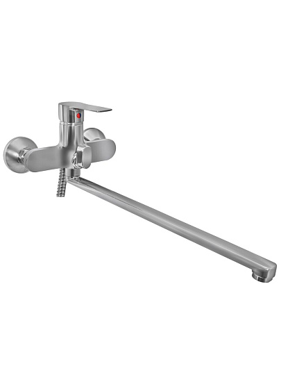 Смеситель для ванны, Juguni, с картриджем, хром, 0402.188