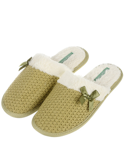 Тапки для женщин, текстиль, р. 40-41, закрытые, 248-182-12