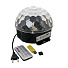 Лампа светодиодная черная, Старт, LED Disco RGB TL/MP3, 12321 - фото 9