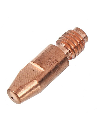 Токосъемник Профессионал, М6х30, для горелок, диаметр 0.8 мм, 0505
