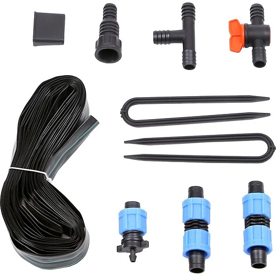 Расширительный комплект для капельного полива, с эмиттерной лентой, 6 м, Жук, 330818-00