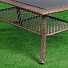 Мебель садовая Green Days, Гарден, стол, 106.5х55х43 см, 2 кресла, 1 диван, подушка, 130 кг, JH-025 - фото 14