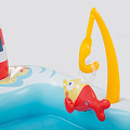 Игровой центр-бассейн Intex, 218х188х99 см, Веселая рыбка, 57162NP, 1828 л, горка, распылитель, мячики, игрушка, от 2 лет - фото 3