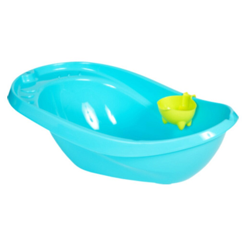 Ванна детская пластик, с ковшом, в ассортименте, Радиан, Буль-буль, 10193019