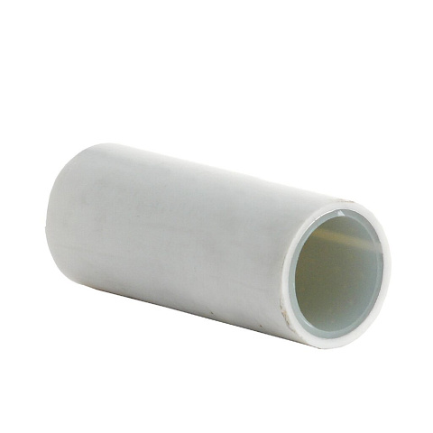 Труба полипропиленовая для отопления, алюминий, диаметр 32х5.4х4000 мм, 25 бар, белая, Kalde, Oxi-Supperpipe