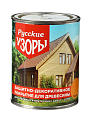 Защитно-декоративное покрытие Русские узоры, для дерева, орегон, 0.75 л - фото 3