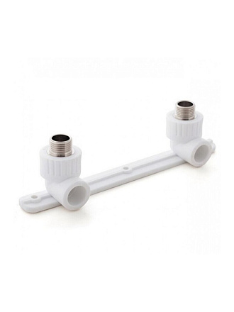 Комплект для смесителя полипропилен, d25х1/2'', наружная резьба, РосТурПласт